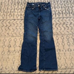 American Eagle Outfitters Dark Blue Boot Cut Jeans